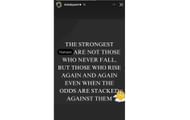 Screenshot of Rishabh Pant's Instagram story.